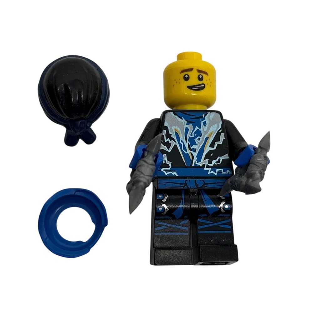 Lego Ninjago Minifigure NJO0407 Jay Spinjitzu Masters Sons of Garmadon Blue - Picture 4 of 5